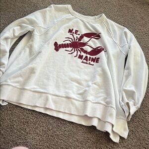 Aerie Cozy White Sweatshirt